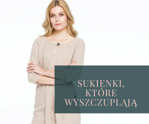 Sukienki, które optycznie wyszczuplają