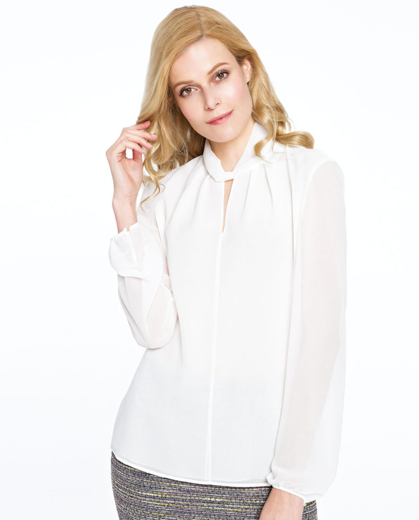 Biała bluzka Mokka Potis&Verso