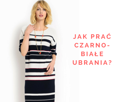 Jak prać sukienkę biało-czarną, by nie straciła koloru? Podpowiadamy!