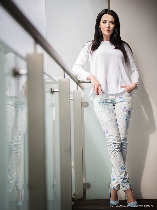 SUBTELNA BLUZKA Z PEREŁKAMI POTIS & VERSO ZUZU