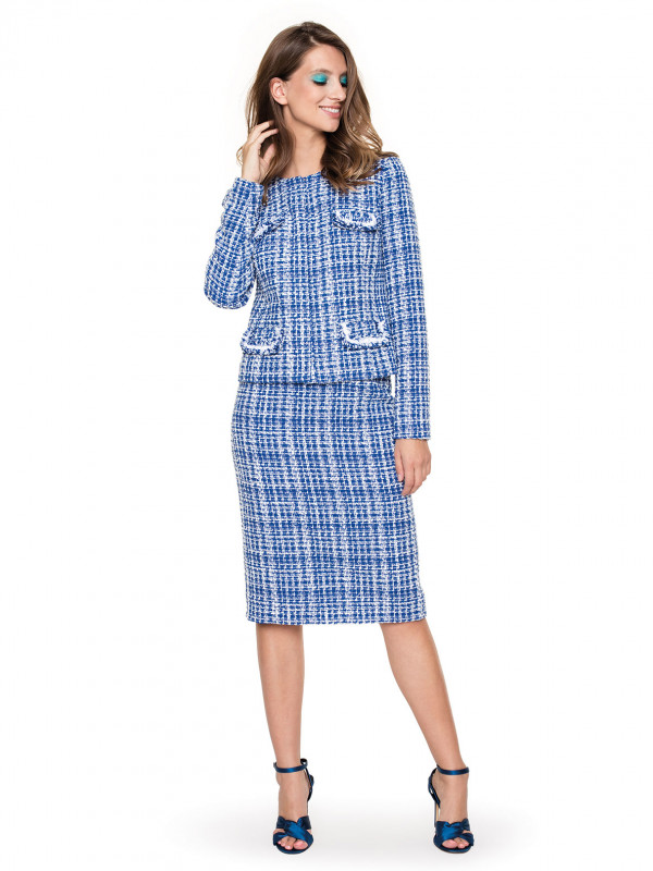 FAKTUROWANY ŻAKIET PUDEŁKOWY L'AF LAVI