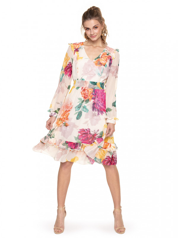 SUKIENKA W KWIATY L'AF PARIS