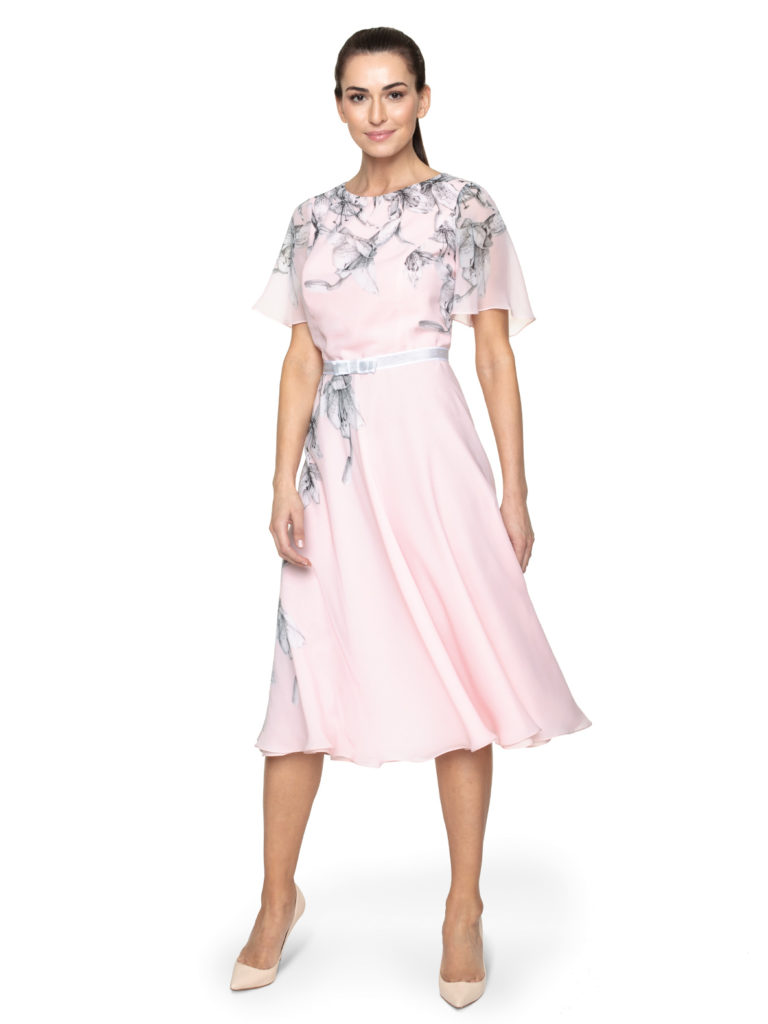 ZWIEWNA SUKIENKA W KWIATOWY WZÓR POTIS & VERSO APRILLA