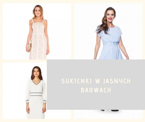 Sukienki w jasnych barwach – z czym je łączyć?