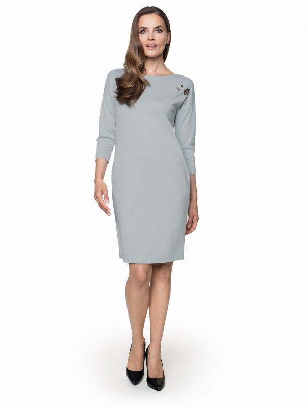 SZARA SUKIENKA L'AF ABIN
