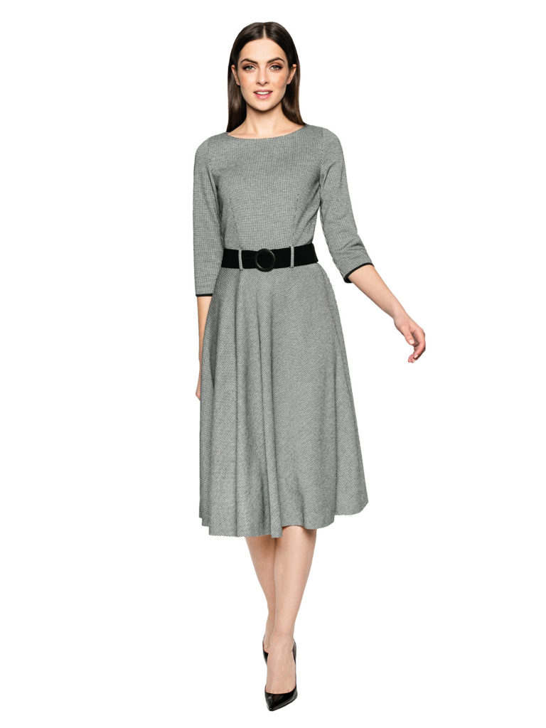 ROZKLOSZOWANA SUKIENKA L'AF NANNA